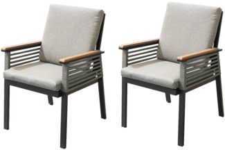 Stuhl DENIA 2er Set: Stilvoller Komfort für Ihren Outdoor-Bereich