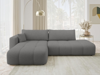Ecksofa Furyn O (Farbe: Velo 635, Seite: Links)