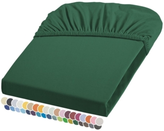 liebling Spannbettlaken Elasthan, Baumwolle/Elasthan, Gummizug: rundum, blickdicht, faltenfrei, atmungsaktiv, Power-Stretch, in über 40 Farben