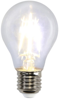 LED-Leuchtmittel ,Clear', E27, 4W, 470lm, Birnenform, warmweiß