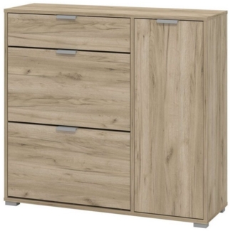INOSIGN Schuhschrank Arco 2, Schuhkommode, Schuhregal, Breite 102 cm 2 Klappen mit Doppelschuhtrommeln, mit Schublade, in modernen Farben