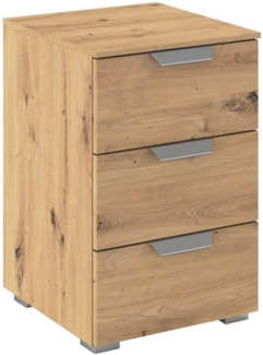 rauch Nachtkommode Nachttisch Nachtkonsole ORIAS in Dekor- oder Hochglanzfront (Breite 40 cm), mit 3 geräumigen Schubladen für viel Stauraum MADE IN GERMANY