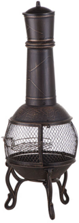 Grill-Feuerstelle TACORA Metall Schwarz