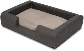 Petzzz ergonomisches Hundebett Daisy M 93 x 66 x 20 cm mit orthopädischem Innenkissen