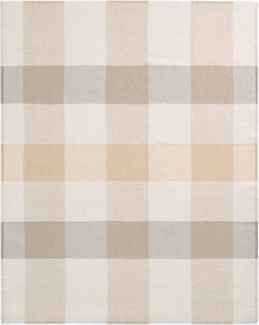 Biederlack Plaid White Boucle|130x170 cm