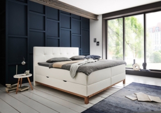 meise.möbel Boxspringbett Catania, mit Bettkasten und Topper