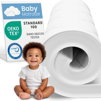 Bestschlaf Komfortschaum Topper Matratzenauflage, 5 cm dick, 70x140 cm