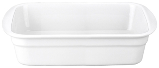 Porzellan Lasagneform rechteckig Maße außen: ca. 340 x 260 x 68 mm / PILLIVUYT / Porzellan / Lasagne / Auflaufform