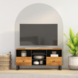vidaXL TV-Schrank 100x33x46 cm Massivholz Mango und Holzwerkstoff 351981
