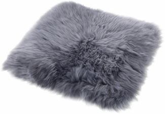 LUXOR living Stuhlkissen Sitzauflage Lammfell, Sitzauflage, rund oder eckig, echtes Lammfell, auch als 4er Set