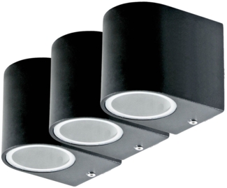 3er Set Wandleuchten aus Alu für Ihren Außenbereich VT-7651