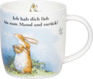 Könitz Tasse Ich hab dich lieb bis zum Mond Franz 0,35 L Porzellan
