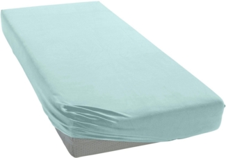 Janine Spannbettlaken ELASTIC 5002, Jersey-Elasthan, Gummizug: rundum, (1 Stück), für Matratzen bis 35 cm Höhe, 95% Baumwolle, hochwertig, langlebig