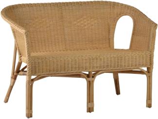 MiaMöbel Rattansofa 'Mina' honig Rattan Modern