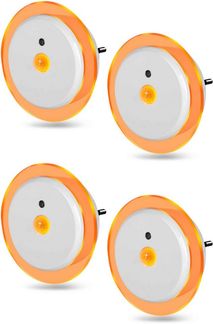 Northpoint LED Nachtlicht Bernsteinweißes Licht mit Bewegungs- oder Dämmerungssensor