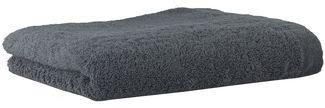 CAWÖ Gästetuch - Lifestyle, Walkfrottier, Baumwolle, einfarbig Anthrazit 30x50 cm
