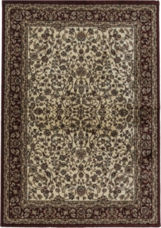 Teppium Teppich Orientalisch Design, Rechteckig, Höhe: 9 mm, Orient Teppich Wohnzimmer Orientalisch Design Kurzflor Pflegeleicht
