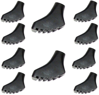 TSB Werk Nordic-Walking-Stöcke 10x Nordic Walking Gummipads Pads EXTRA Grip (10 St), Puffer, Gummi, Gummipuffer, Füße