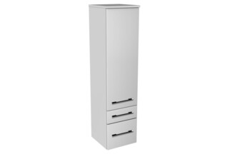 Lanzet Midischrank 30 cm, rechts, Weiß