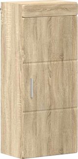 vidaXL 'TULUM' Badezimmer-Wandschrank, Holz Sonoma-Eiche, 37 x 24,5 x 86 cm