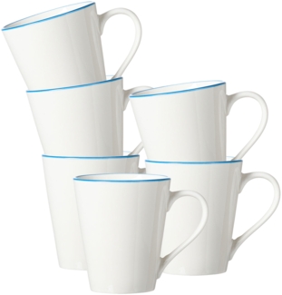 Ritzenhoff & Breker Adela Henkelbecher 300 ml 6er Set - blau