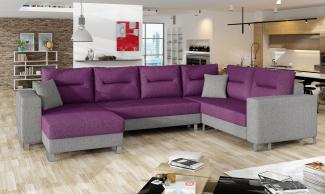 Wohnideebilder Dorado Lila Ecksofas & Eckcouches Dr12