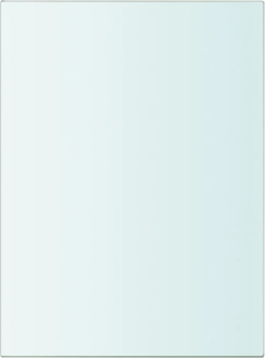 vidaXL Regalboden Glas Transparent 20x15 cm 243803