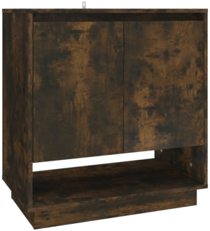 Sideboard aus Spanplatte 70 x 75 x 41 cm Räuchereiche [812990]