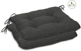 GO-DE Sitzkissen Carina, TOPSELLER!, 2er Set, 38x5x38 cm, wasserabweisend