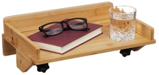 Klemmbare Bettablage aus Bambus 10048195