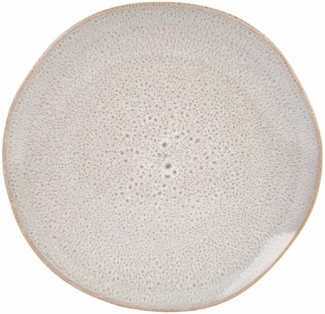 Große Essteller 27 cm Ø Serie Alythia für stilvolle Tischdekoration Beige