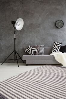 Teppich SchoenesWohnen24 Natura 310 Natural / Anthrazit 160x230 cm