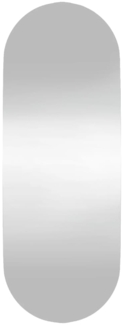 vidaXL Wandspiegel 15x40 cm Glas Oval 350452