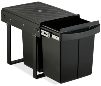 Schwarzer Einbaumülleimer 10050787_1721