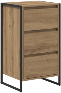 vidaXL Sideboard Kunsthandwerk Eiche 42 x 36 x 75,5 cm Holzwerkstoff 886551