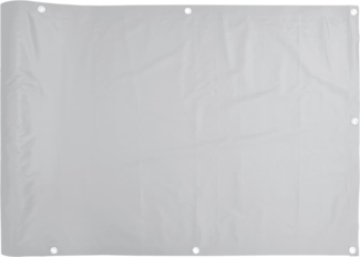 vidaXL Balkon-Sichtschutz Grau 700x120 cm PVC 4005496