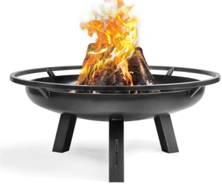 CookKing 'Porto' Feuerschale, Ø 60cm, Stahl Schwarz, Ø 60x39 cm