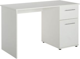 VOGL Möbelfabrik Schreibtisch Tobi, wahlweise mit 3 Schubkästen oder 1 Schubkasten/1 Tür, optional mit Tastaturauszug, Breite 115 cm