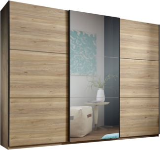 Schlafkontor Schwebetürenschrank Bravo Kleiderschrank, Schiebetürenschrank mit Spiegeltür, wahlweise mit Zubehör