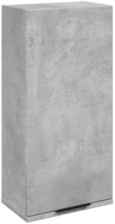 Wand-Badschrank Betongrau 32 x 20 x 67 cm
