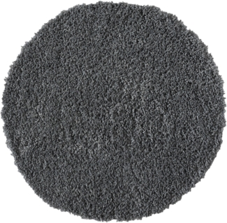 Myflair Möbel & Accessoires Hochflor-Teppich My Shaggy, rund, Höhe: 37 mm, Shaggy, Uni Farben, leicht glänzend, Microfaser, extra flauschig