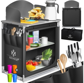 KESSER Campingschrank Campingschrank, Campingküche mit Aluminiumgestell