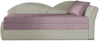 ELTAP 'Aga' Sofa, Rosa, 77 x 218 x 80 cm, Rechts