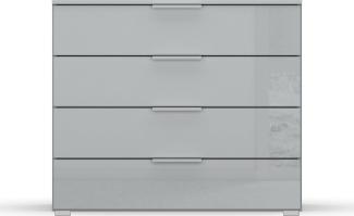 rauch Schubkastenkommode Sideboard Kommode Schubkastenkommode KOLUNA mit Glasfront, Breite 93 cm mit 4 großen Schubladen für viel Stauraum MADE IN GERMANY