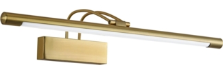 Nova Luce 9141288 TIFFANY LED Wandleuchte 57cm 4000K Antik Messing