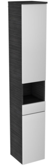 Lanzet Hochschrank mit Nische 30 cm, rechts