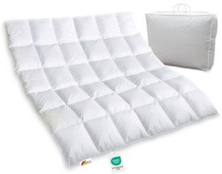 2350g neue sibirische Daunen Federn Bettdecke Daunendecke 200x200 warm