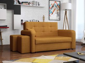 Schlafsofa Viva Home II, Nische für Hocker auf der linken Seite, Farbe: Enjoy 12