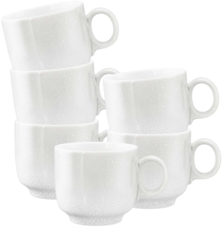 Seltmann Weiden Sento Home Cappuccinotasse 300 ml 6er Set Weiß