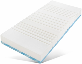 Gelschaummatratze Gelschaum-Comfortflex® First Class Matratze 90x200 cm & weitere Größen, Malie, 24 cm hoch, Matratze H2, H3